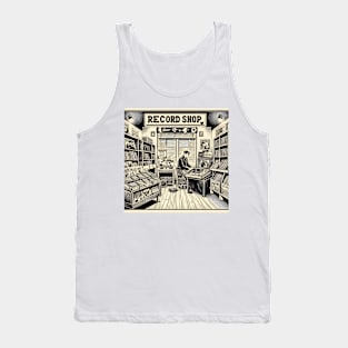 Record shop Tank Top